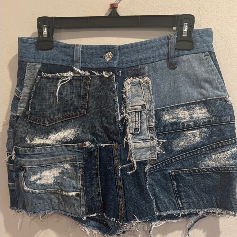Dolce & Gabbana Denim - Patchwork Denim shorts size M - Picture 3 of 13